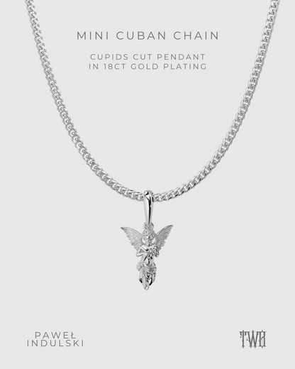 Cupid's Cut Pendant with Chain