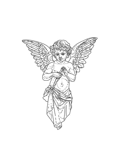 Cupid's Cut Pendant with Chain