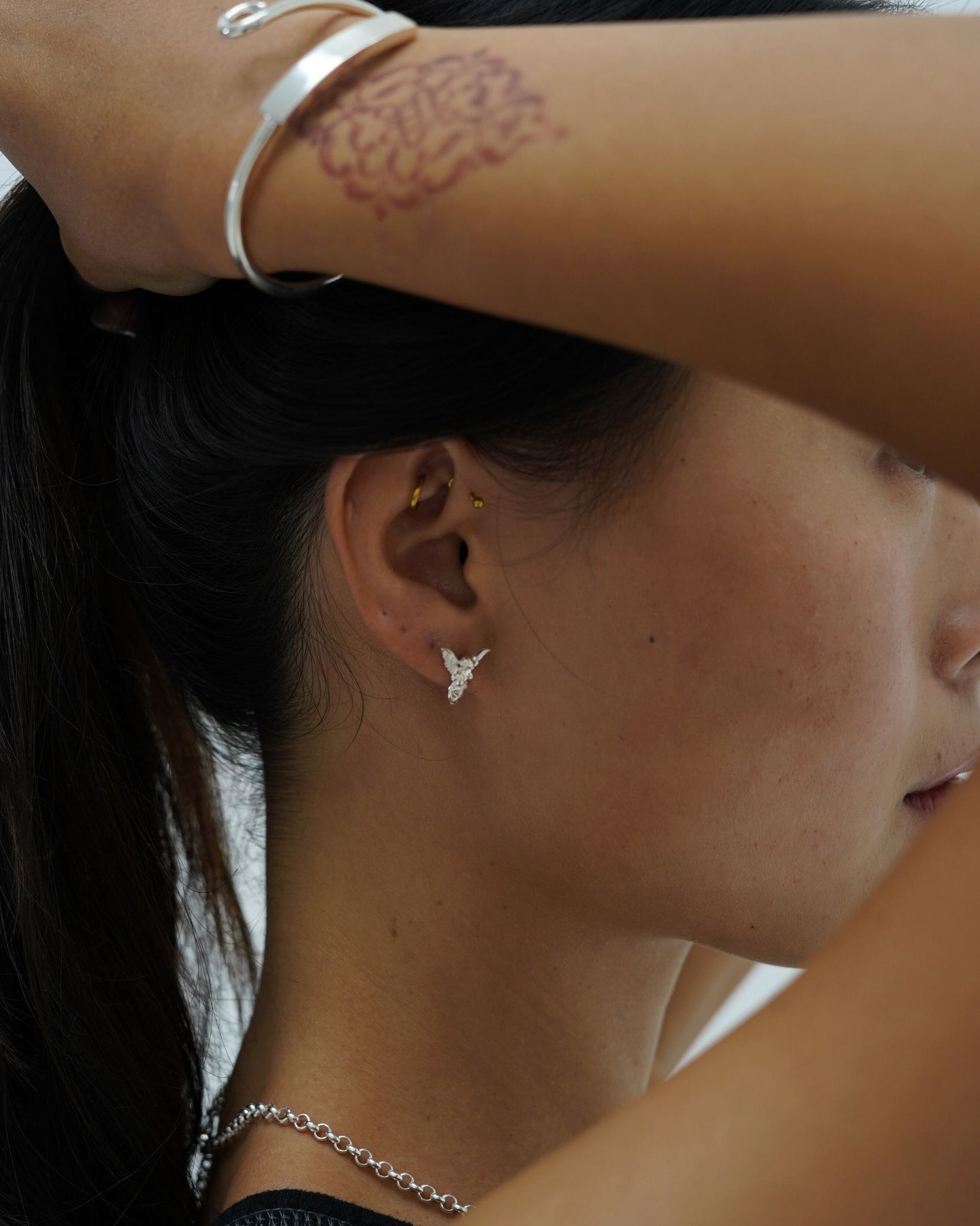 Cupid's Cut Stud Earrings