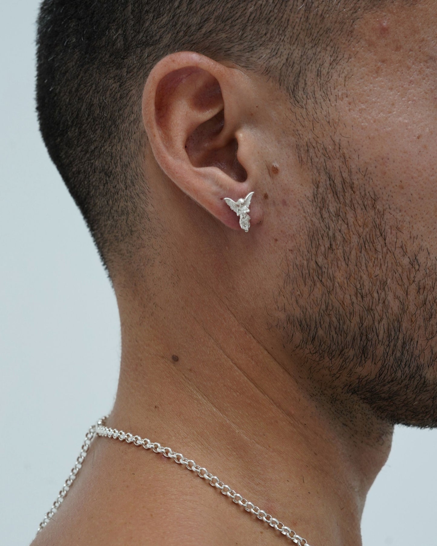 Cupid's Cut Stud Earrings