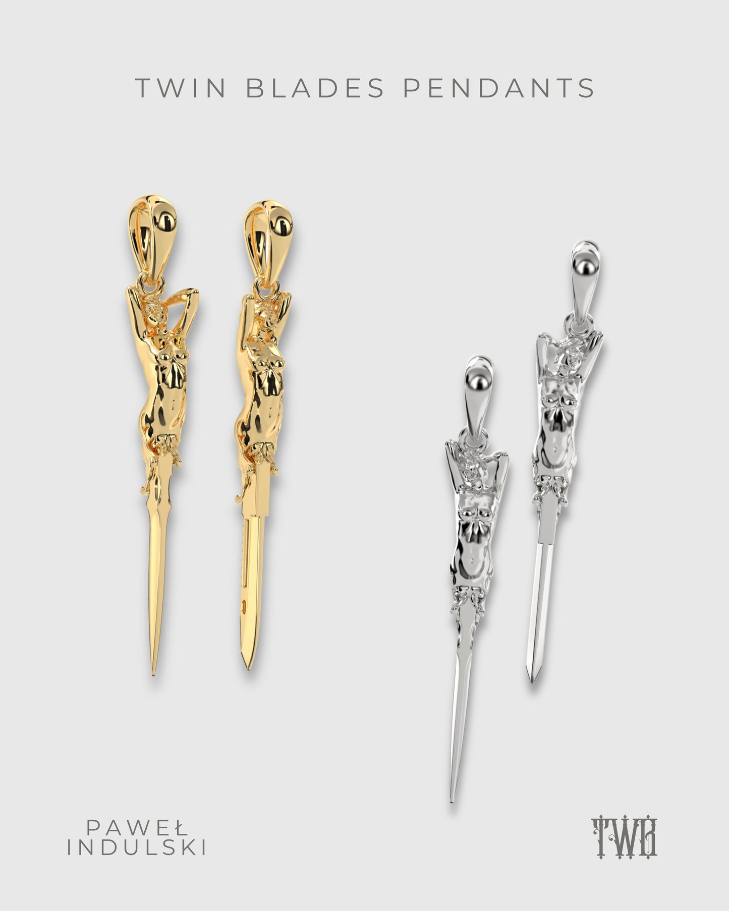Pawel Solo Pendant Options (No Chain)