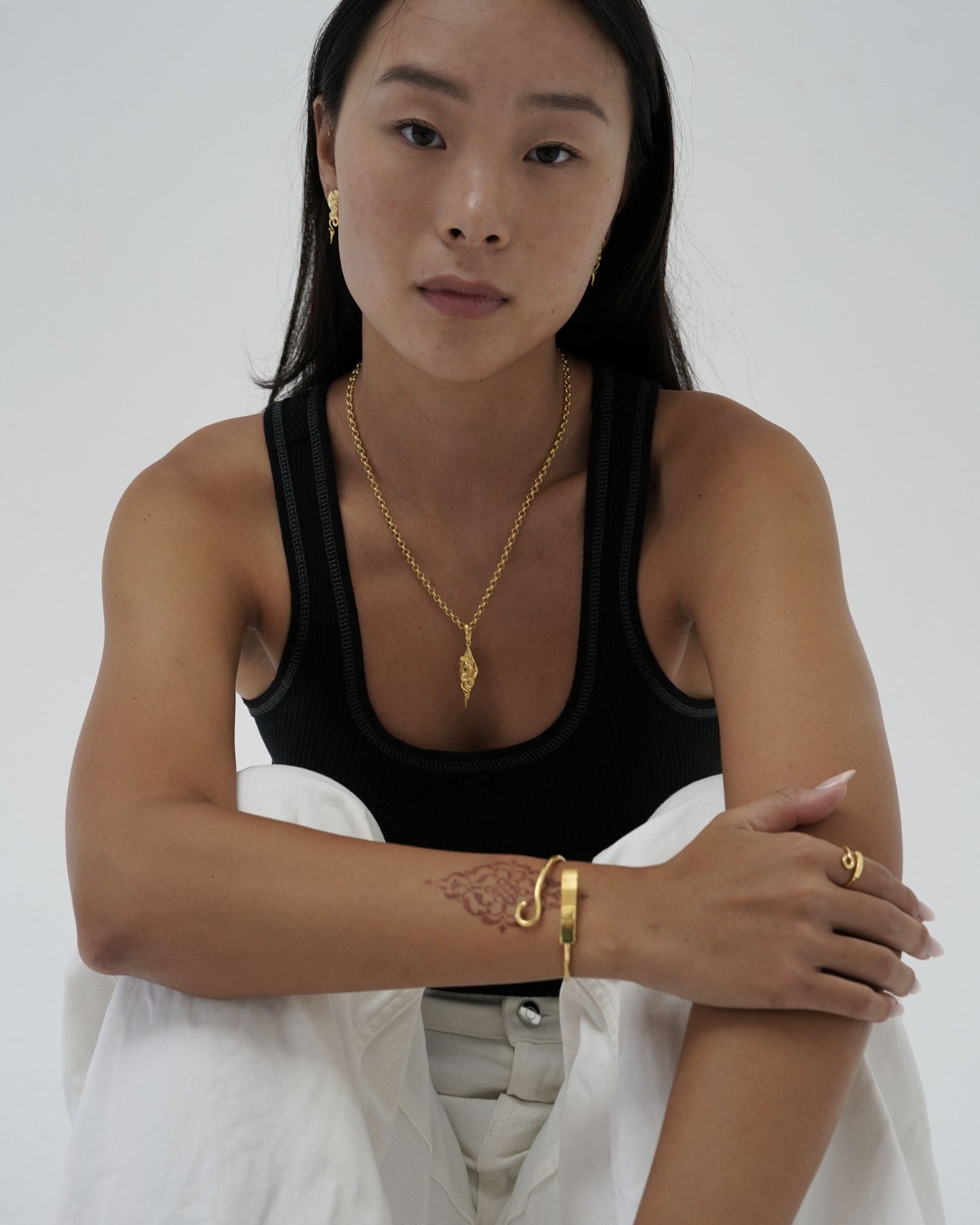 Siren Pendant with Chain