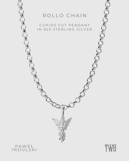 Cupid's Cut Pendant with Chain