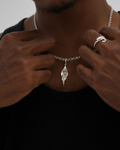 Siren Pendant with Chain