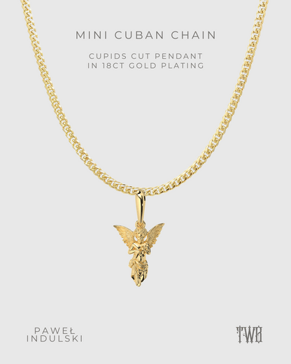 Cupid's Cut Pendant with Chain