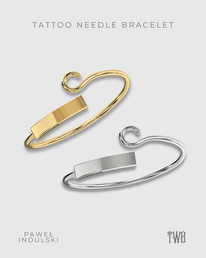 Tattoo Needle Bracelet & Ring