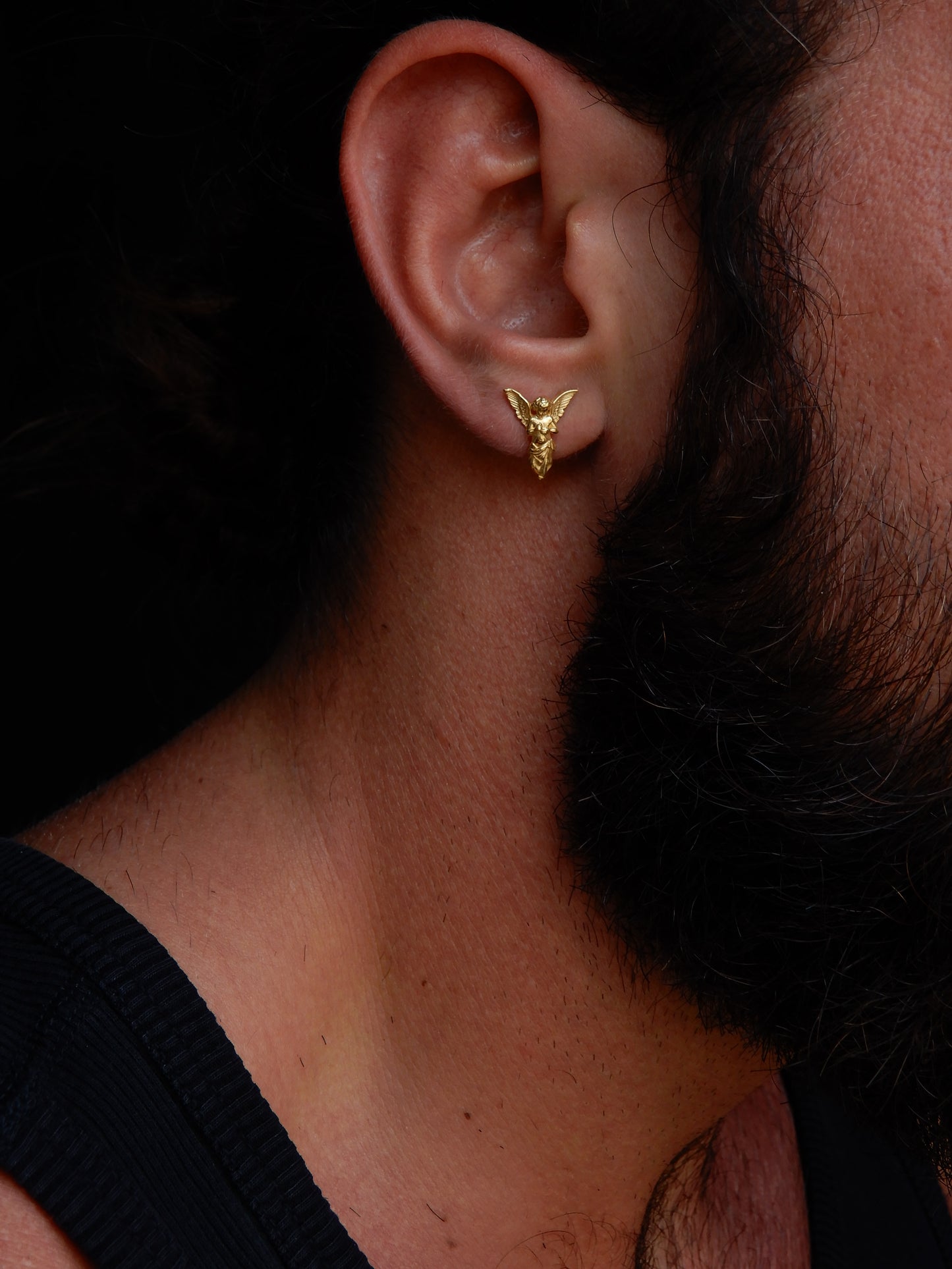 Cupid's Cut Stud Earrings
