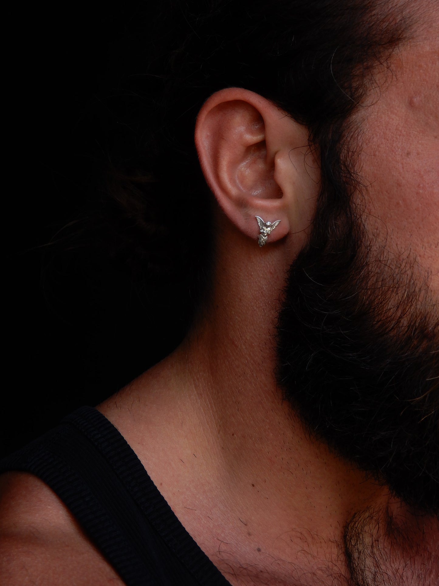 Cupid's Cut Stud Earrings